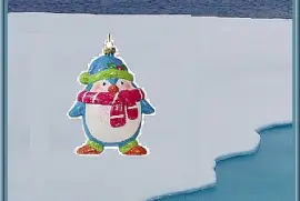 Pendentif bébé pingouin