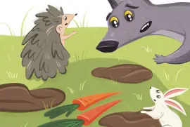 Wolfie, Rabbit, Hedgehog