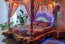 פאזל של Dormitorio colorido