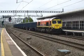 Class 66 at Swindon