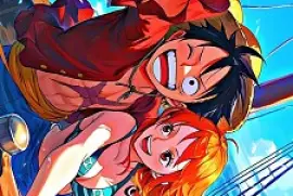 Luffy and Nami
