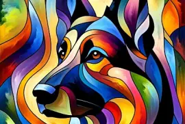 German Shepherd dog jigsaw puzzle