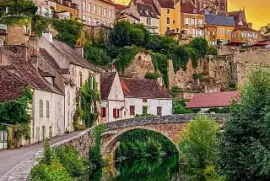 פאזל של Semur en Auxois-Franci