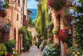 פאזל של Spello-Italia