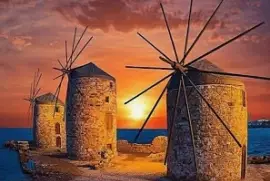 Molinos de viento-Quios(Grecia)