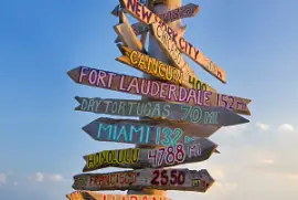 Distance Sign jigsaw puzzle