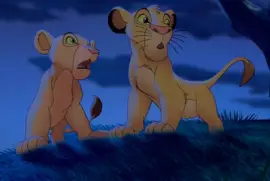 Simba and Nala scared jigsaw puzzle