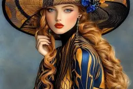 AI modified with a hat