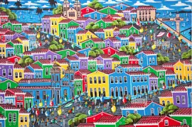 Le Pelourinho Bahia Brésil jigsaw puzzle