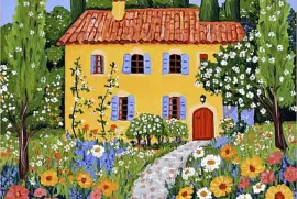 la maison dans les fleurs jigsaw puzzle