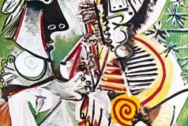 Picasso couple jigsaw puzzle