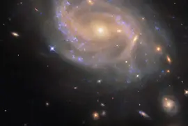 Galaxia espiral giratoria jigsaw puzzle