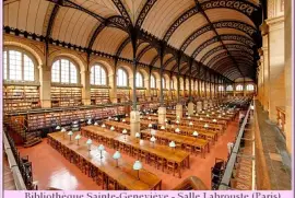 Bibliothèque Sainte-Geneviève - Salle Labrouste