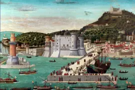 Rosselli vue de Naples 1472