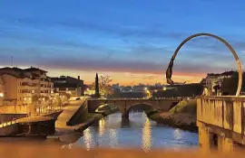 פאזל של Mont de Marsan au crépuscule