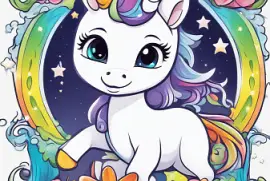 kawaii Unicórnio
