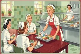 Pause détente à la caféréria