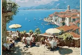 Déjeuner en terrasse