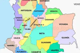 mapa de colombia