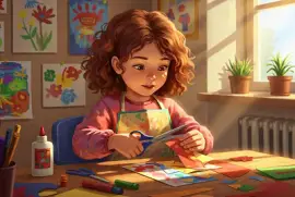 Children drawing