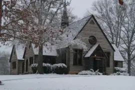 Snowy Barnwell Chapel