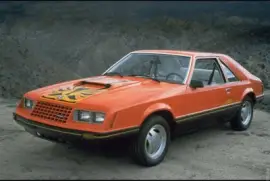 Orange Mustang