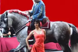 bailando con el caballo