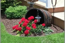 Barrel of Flowers