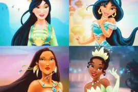 Mulan Jasmine Pocahontas Tiana jigsaw puzzle