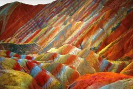 China Rainbow Mountains jigsaw puzzle