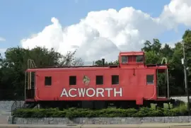 פאזל של Caboose in Acworth Georgia