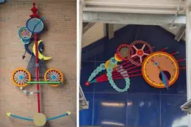 פאזל של art outside in the city