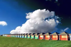 Primary beach huts
