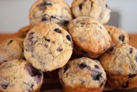 blueberry muffins