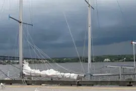 Gonna get wet I think