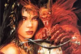 guerrera ensangrentada