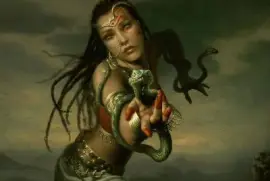 reina de las serpientes