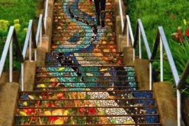 stair art