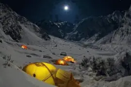 פאזל של camping in the Himalayas