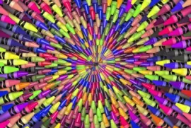 פאזל של crayon fractal