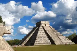 Temple of Kukulkan  ChitzÃ©n Itza  Mexico