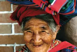 Old Maya Lady  Guatemala
