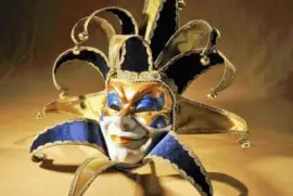 rostro de arlequÃ­n