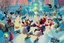 Winter for the Duck Family