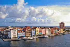 Willemstad from above  Curacao