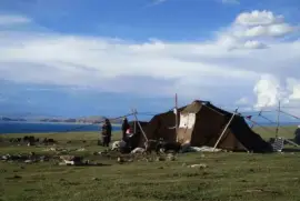 Nomads in Tibet