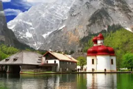 Lake near Berchtesgaden  Bayern