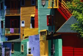 Colorful Houses  Buenos Aires