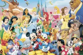 Disney mix jigsaw puzzle