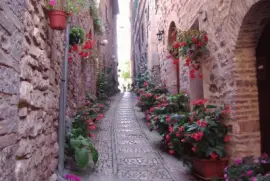 Spello, Umbria, Italia